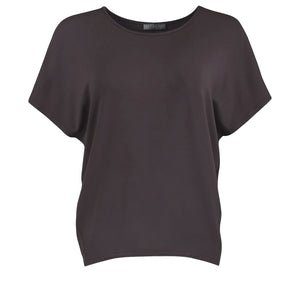 Portoroz Aubergine Bamboo Jersey T-Shirt by OFF>GRID